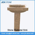 Modern bathroom sanitary sink in stone